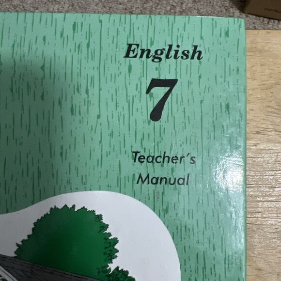 Building Securely English 7 Teachers Manual Hardcover Homeschool Curriculum - Picture 2 of 8